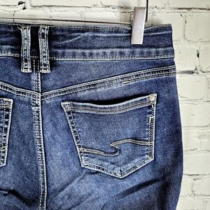 SILVER | Suki slim bootcut stretch jeans